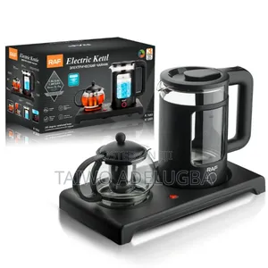 Raf Electric Kettle Tea Market Boiler Glass Tea Pot