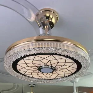 New Modern Mp3 Fan Chandelier Lights