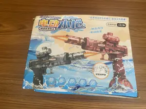 Kids Realistic Toy Water Gun With Light/Fire