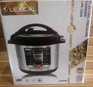 Lexical Electric Pressure Cooker 8l - 1300w