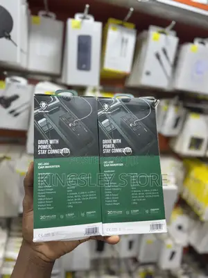 Green Lion Gc-200 Car Inverter - Black