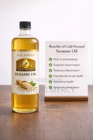 Cold Pressed Sesame Oil