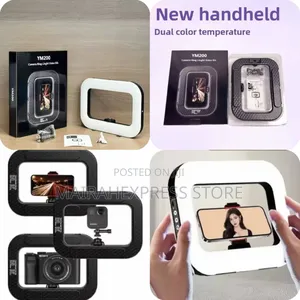 Handheld Dual-temperature Beauty Ring Light T361