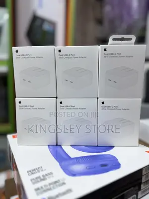 Original 35w Dual Usb-c Port Compact Power Adapter