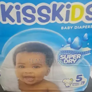 Kisskids Jumbo,Size 5, 78pcs