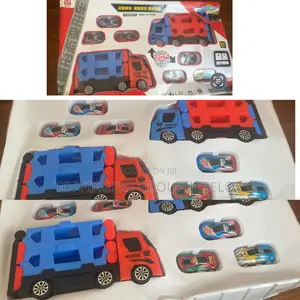Set of Toy Cars Gift Set for Kids (Haulage Truck + Cars)