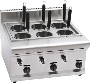 Commercial Electric Pasta Cooker With 6 Baskets
