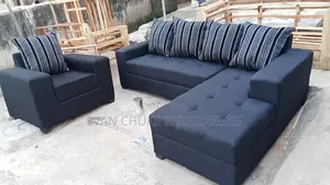 L Shape and Single Chair