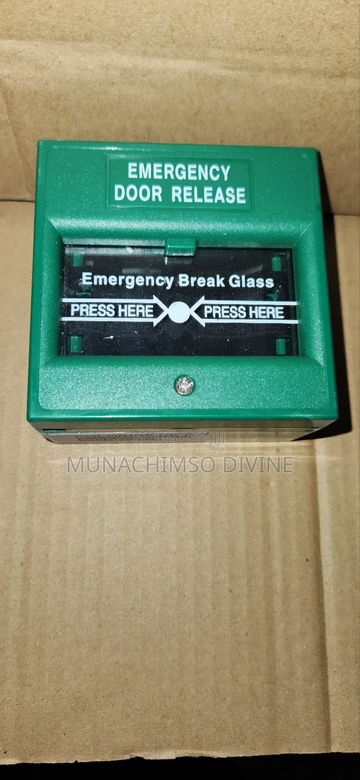 Green Breakable Breakglass