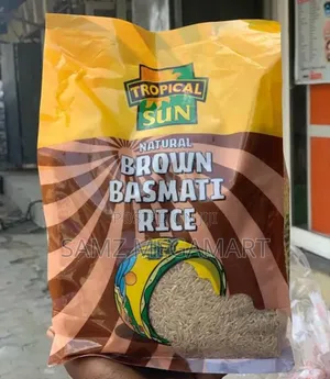 Tropical Sun Natural Brown Basmati Rice 2kg – High-fibre, Wholegrain