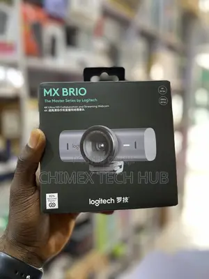 Logitech Mx Brio Webcam Ultra Hd Collaboration and Streaming Webcam