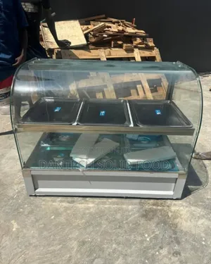 3plates Curve Glass Food Warmer