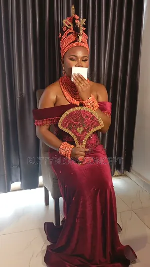Edo Bridal Beads and Okuku Installation