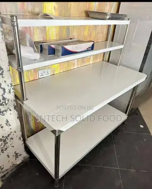 High Quality Industrial Stainless Steel Working Table With Hanger