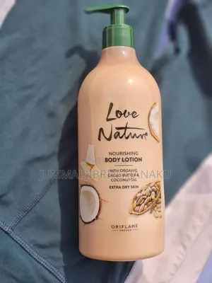 Nourishing Body Lotion With Organic Cacao Butter Coconut Oil