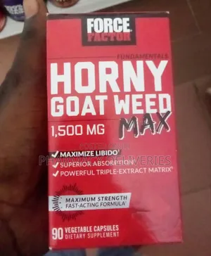 Horny Goat Weed Max 1500mg – Libido Performance Support