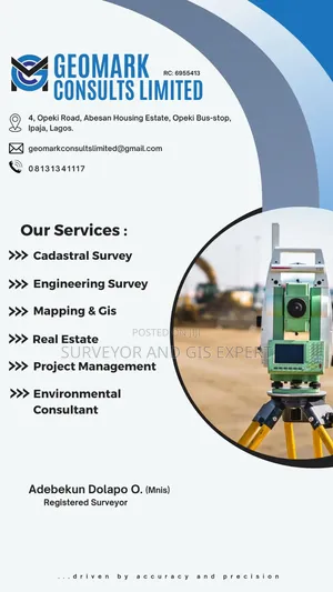 Registered Land Surveyor Gis Services in Lagos and Nationwide