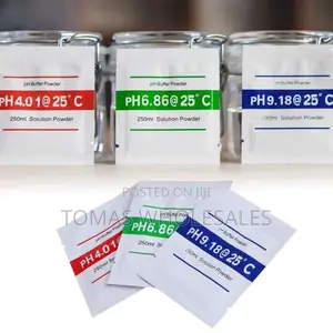 3-Pack Ph Buffer Solution Powder - Digital Ph Meter Calibration