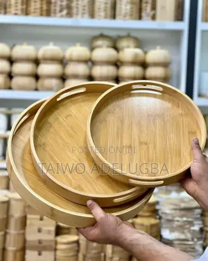 3 in 1 Bamboo Wooden Tray