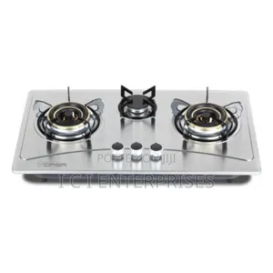 Qasa 3burner Table Top/Inbuilt Anti-Rust Auto Ignition Gas Cooker