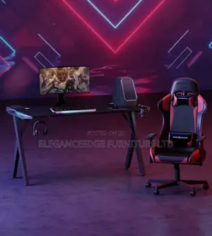 1.2 Meter Gaming Table and Ergonomic Gaming Chair