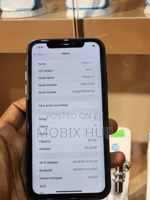 Apple iPhone 11 64 GB Black