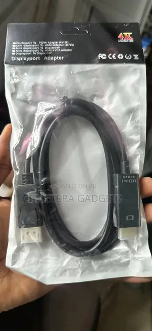 4k Ultra Hd Hdmi To Display Port Cable 6feet