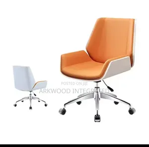 Wooden Back Height Adjustable Office Chair