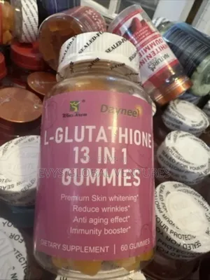 L-Glutathione 13 in 1 Gummies, Reduce Wrinkles Anti-Aging, 60 Count