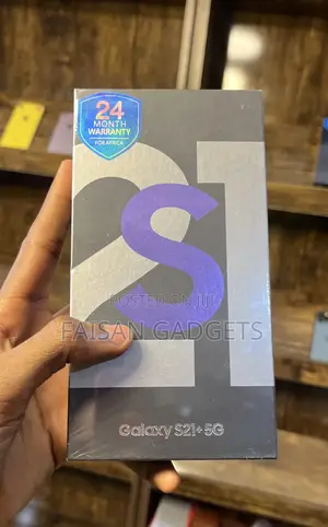 New Samsung Galaxy S21+ 5G 128 GB Purple