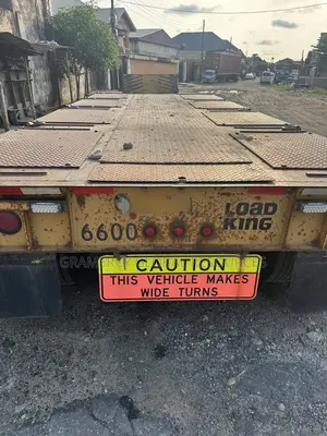 Foreign Used 120 Tons Front Loader Low Bed 4 Axles