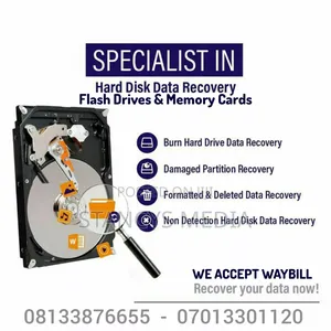 Data Recovery for Hard Disk, Memory Cards,Flashdrives.