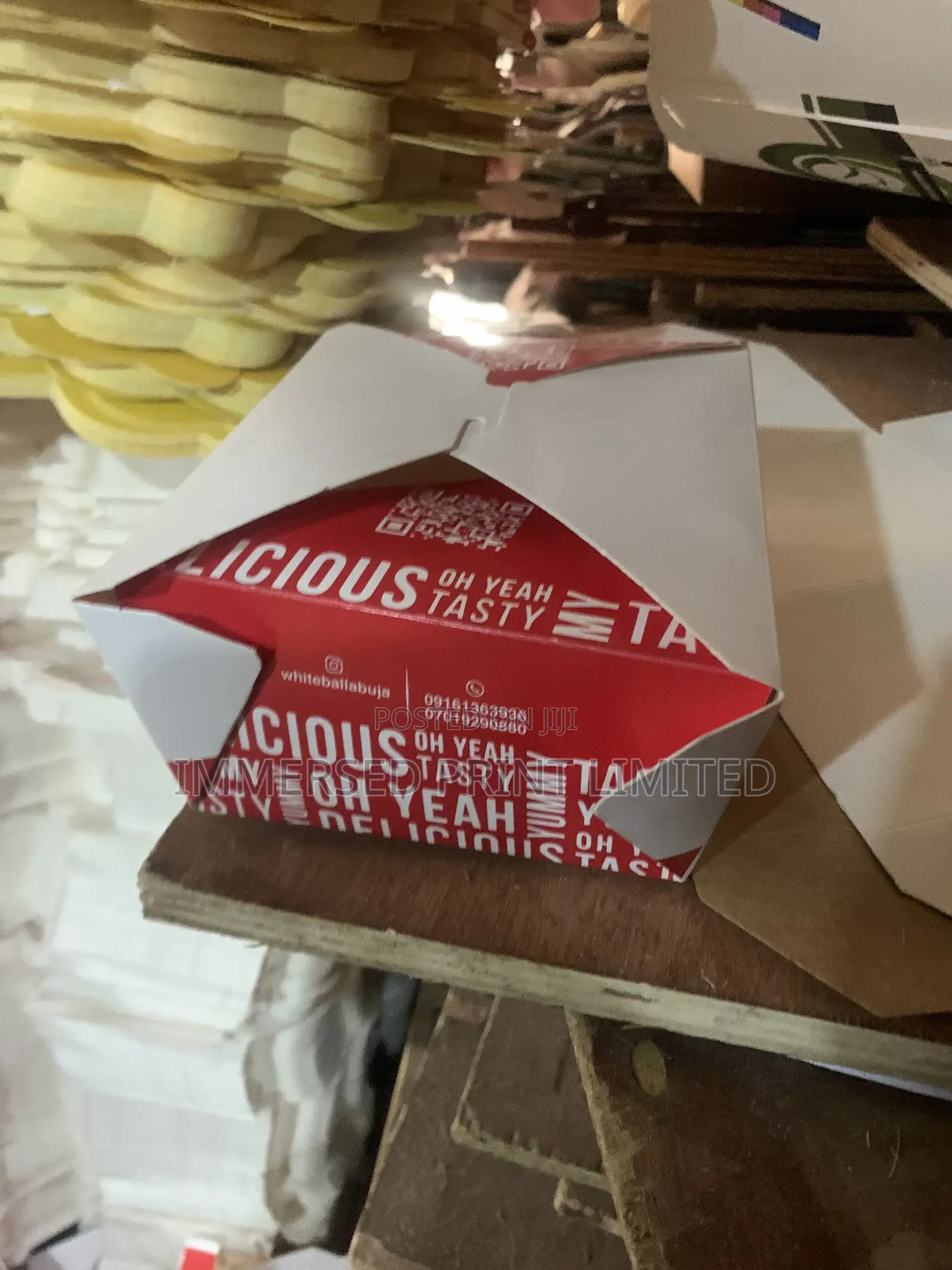 Custom Food Packaging Boxes