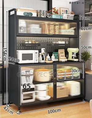 Complete Kitchen Rack 
154*42*100cm