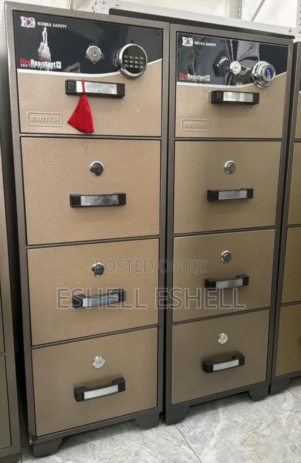 Switch 3 Drawer Fireproof Cabinet