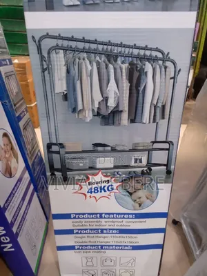 48kg Heavy Duty Double Pole Hanger
