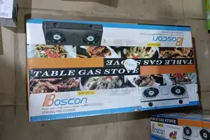 Bosco 2-Faced High Power Tabletop Self Ignition Glass Gas Cooker