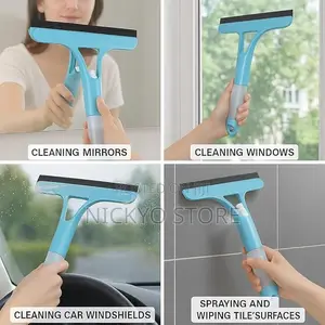 2-in-1 Spray Window Wiper Cleaner (Multi-Surface Glass Cleaner)