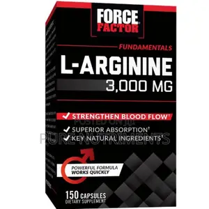 Force Factor L-Arginine 3000mg – Blood Flow Performance 150 Capsules