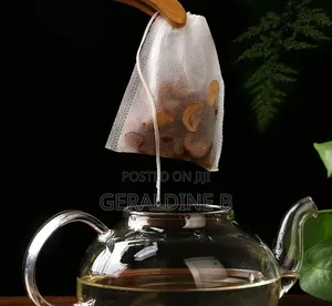 Empty Tea Bags + Drawstrings 5.5×7, 6×8 for Zobo, Slimming, Detox Tea