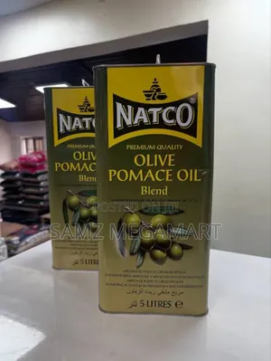 Natco Olive Pomace Oil Blend 5 Litres – High-heat, Value Olive Oil