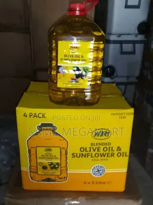 Ktc Blended Olive Oil & Sunflower Oil 5 Litres – Heart-friendly Oil