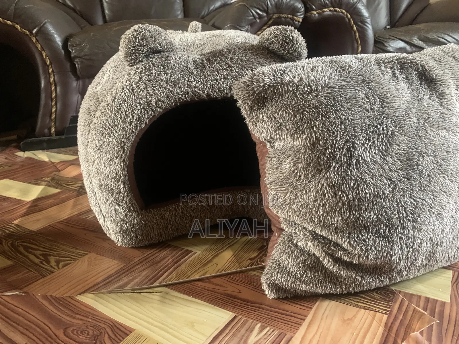 Plush Cat Bed