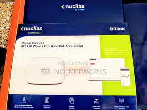 D-Link Nuclias Connect/ Ac1750 Wave 2 Dual Band Poe Access Point