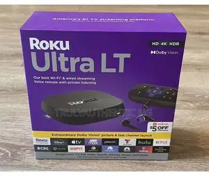 Roku Ultra Lt Streaming Box /HDR/Dolby Vision - Black