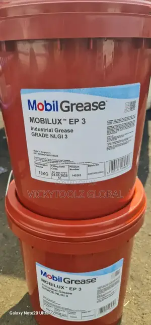 Mobil Grease Mobilux Ep 3 Industrial Grease