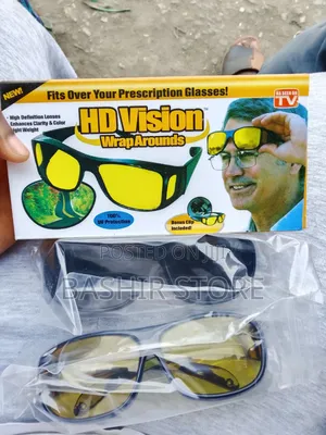 2in1 Hd Vision Wraparounds Sunglasses
