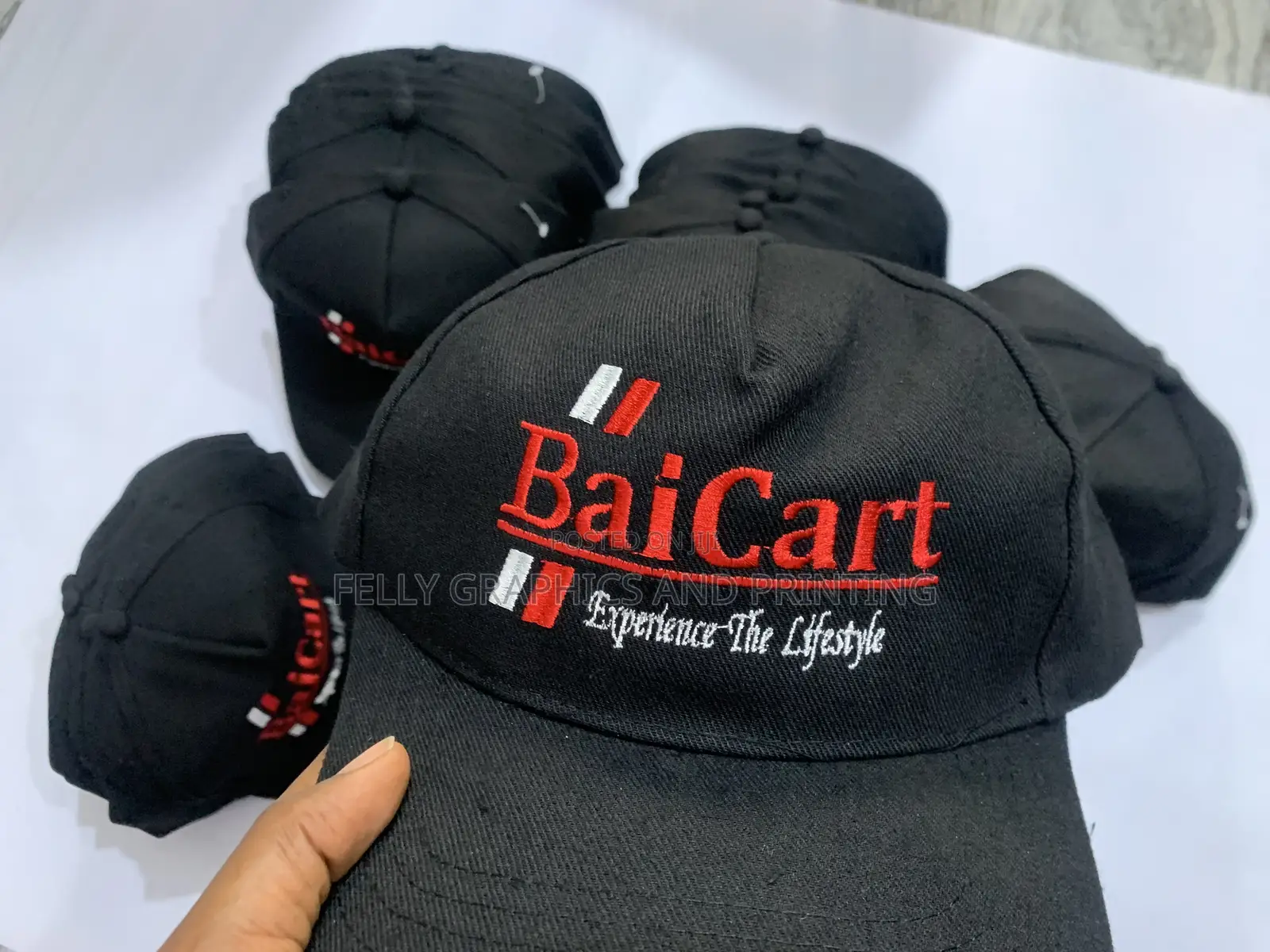 Face Cap Printing (Monogram/Embroidery Printing)