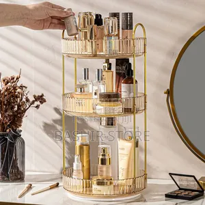 360° Rotating Makeup Organizer.