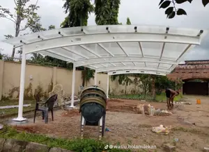 Off White Standard and Modern Carport